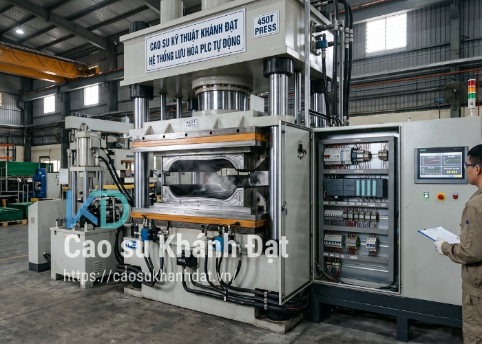 Hệ thống máy ép thủy lực 450 tấn