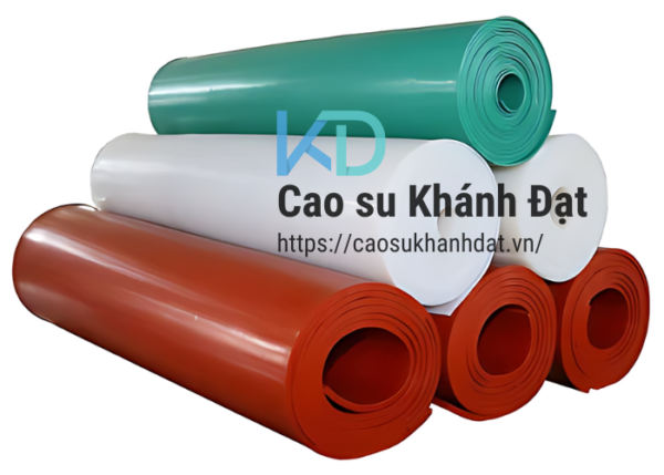 Tấm cao su chịu nhiệt Silicone