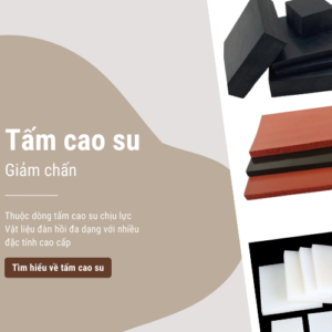 Ưu điểm của tấm cao su giảm chấn